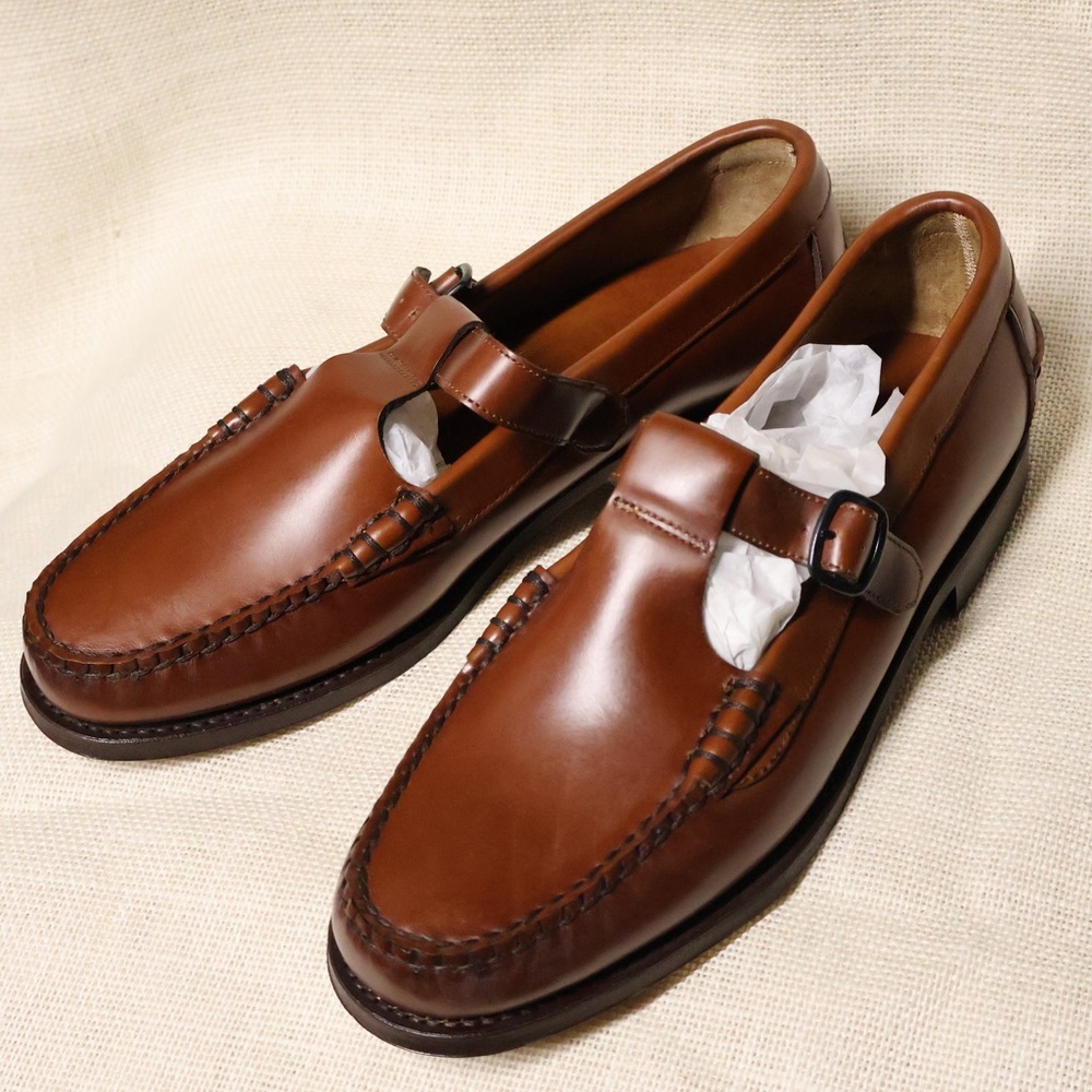 Hereu Tan Alber T-bar Loafers